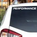 Nalepka Performance za avto
