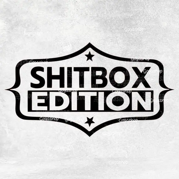 Nalepka Shitbox EDITION