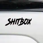 Nalepka Shitbox za avtomobile