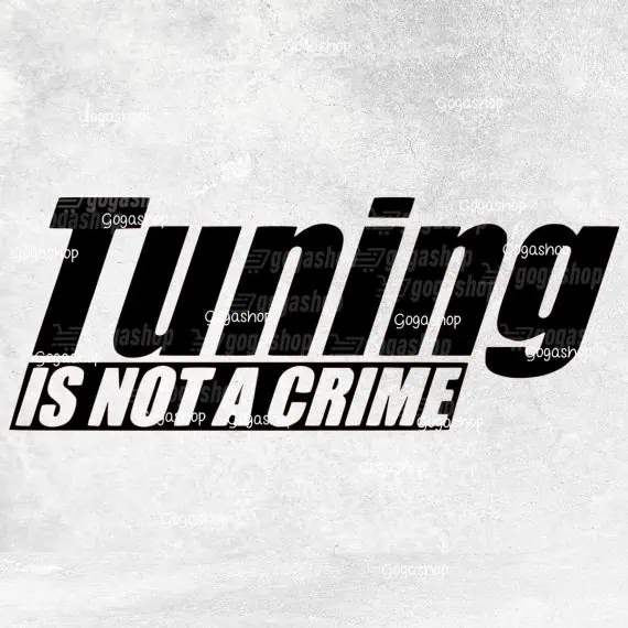 Nalepka Tuning is not a crime