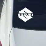 Nalepka z logotipom SUZUKI za motoriste