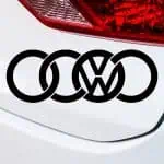 Nalepka za avto AUDI VW