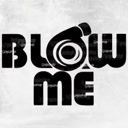 Nalepka za avto Blow Me