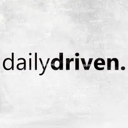 Nalepka za avto Daily Driven