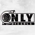 Nalepka za avto Only DIESEL