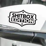 Nalepka za avto Shitbox EDITION