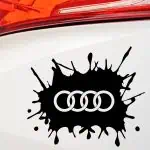Nalepka za avto logo AUDI PACKA
