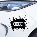 Nalepka za avto logotip AUDI PACKA