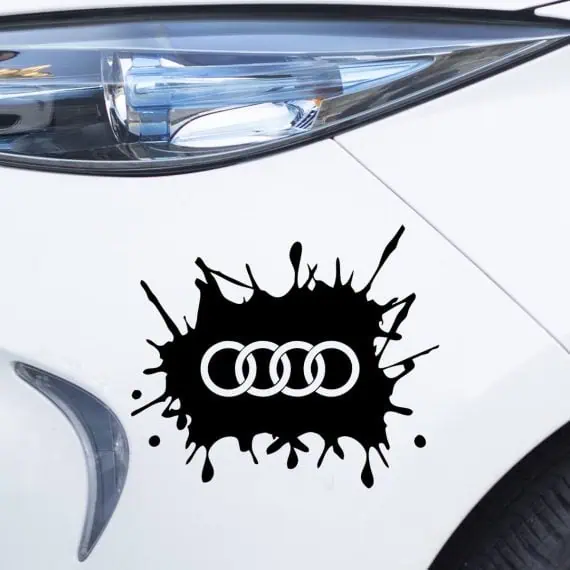 Nalepka za avto logotip AUDI PACKA
