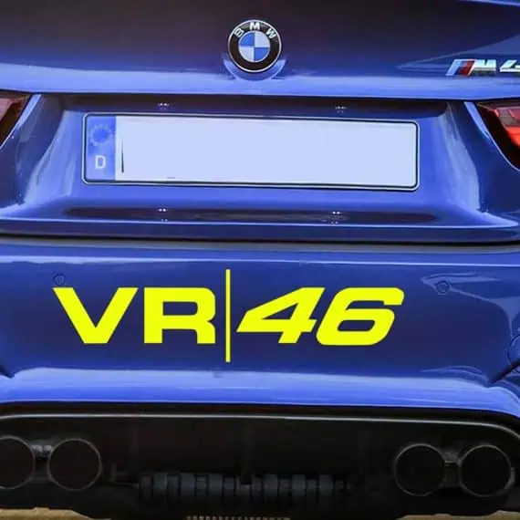 Nalepka za avto vr 46 valentino rossi