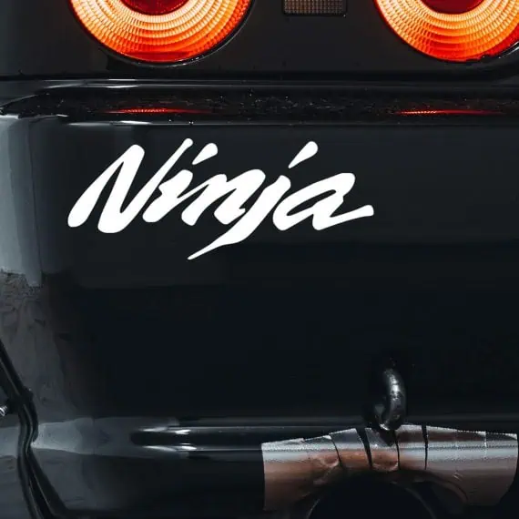 Nalepka za avtomobile Ninja Kawasaki