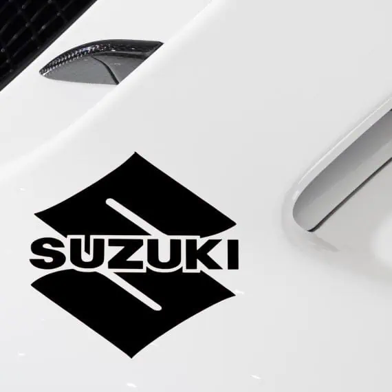 Nalepke z logotipom SUZUKI za motoriste
