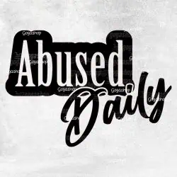 Nalepke za avto Abused Daily