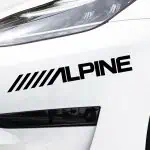 Nalepke za avto Alpine