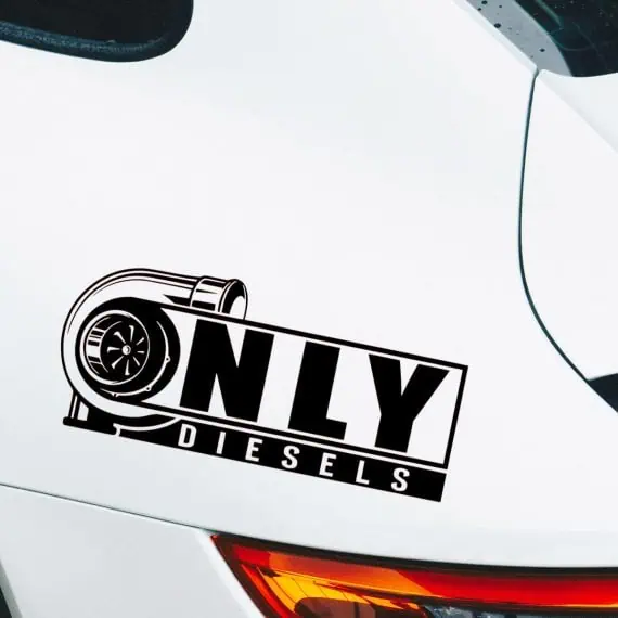 Nalepke za avto Only DIESEL