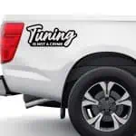 Nalepke za avto Tuning is not a crime (1)