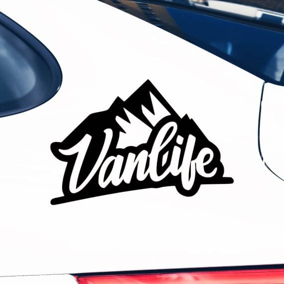 Nalepke za avto Vanlife