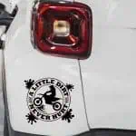 Nalepke za avto motocross A little dirt never hurt