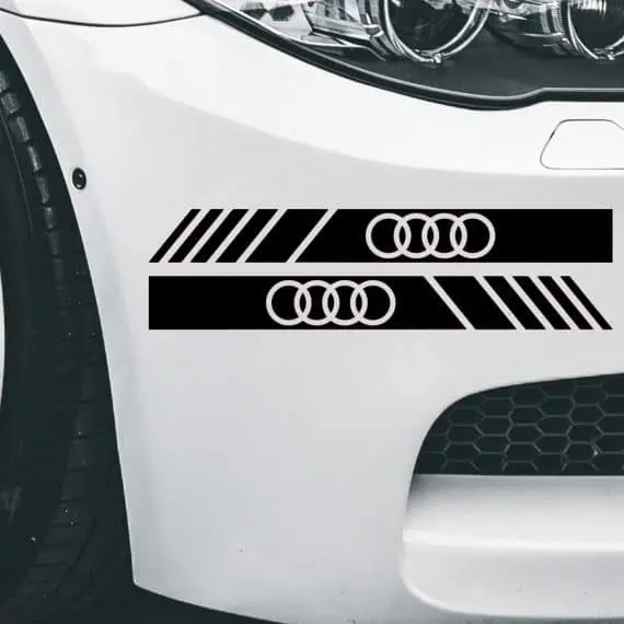 Nalepke za avtomobil stranske za audi