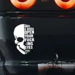 Save a Biker Open your Fucking Eyes nalepka za motoriste