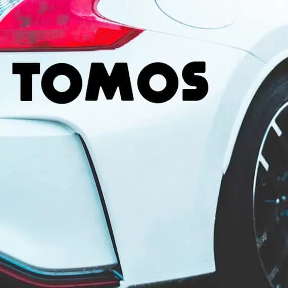 TOMOS LOGOTIP nalepka