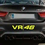 Valentino rossi vr 46 nalepka za avto