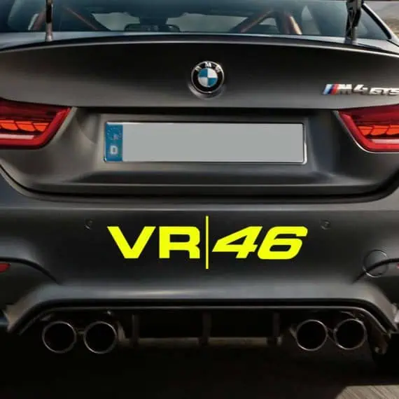 Valentino rossi vr 46 nalepka za avto