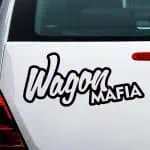 Wagon Mafia nalepka za avto