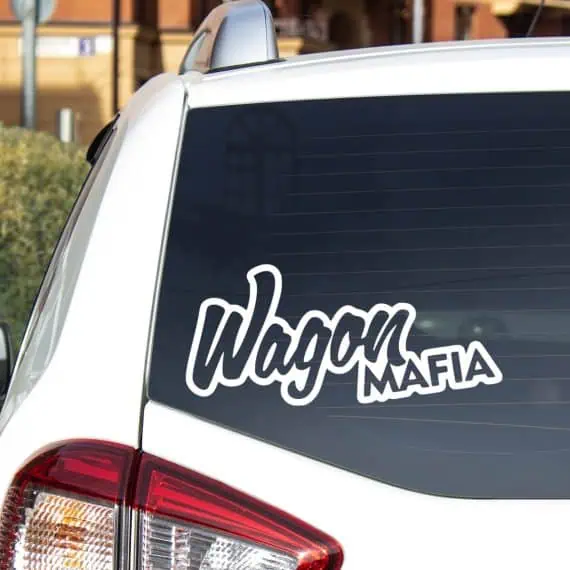 Wagon Mafia nalepke za avto