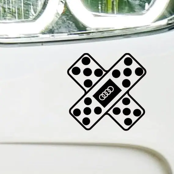 avto Nalepka AUDI obliž
