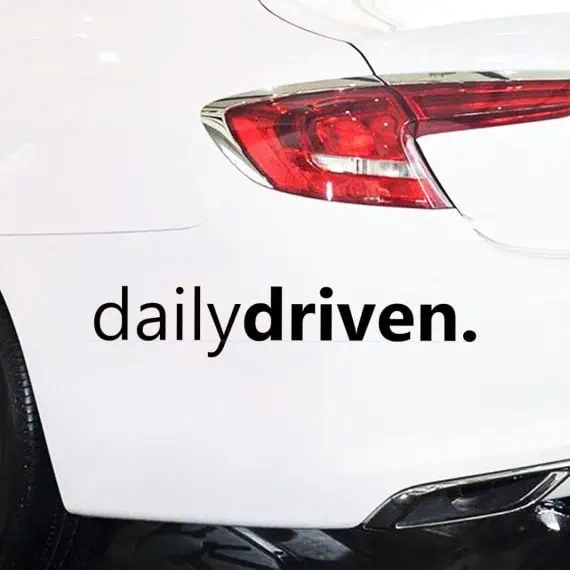avto nalepke Daily Driven