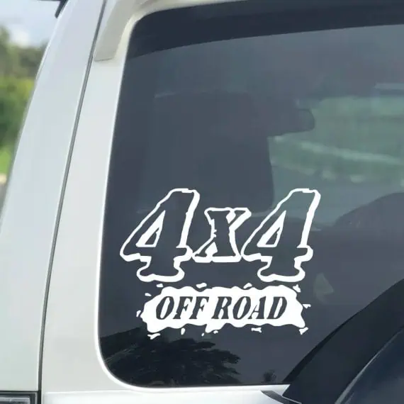 off road 4 x 4 nalepka za avto