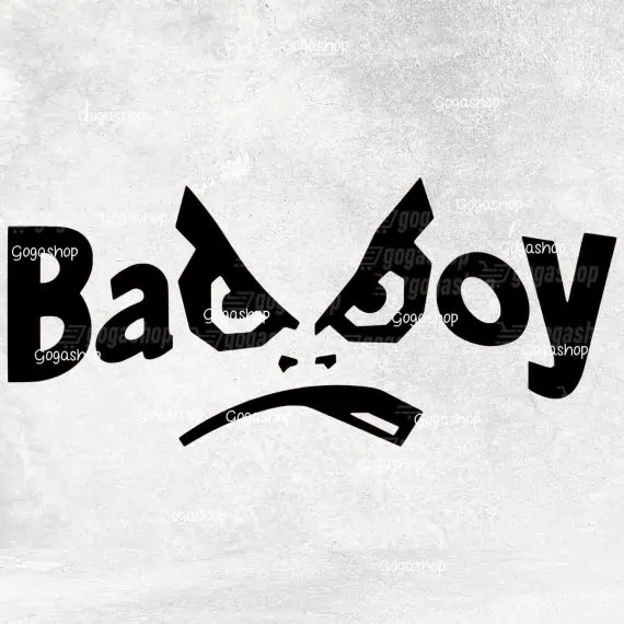 Nalepka za avto Bad boy