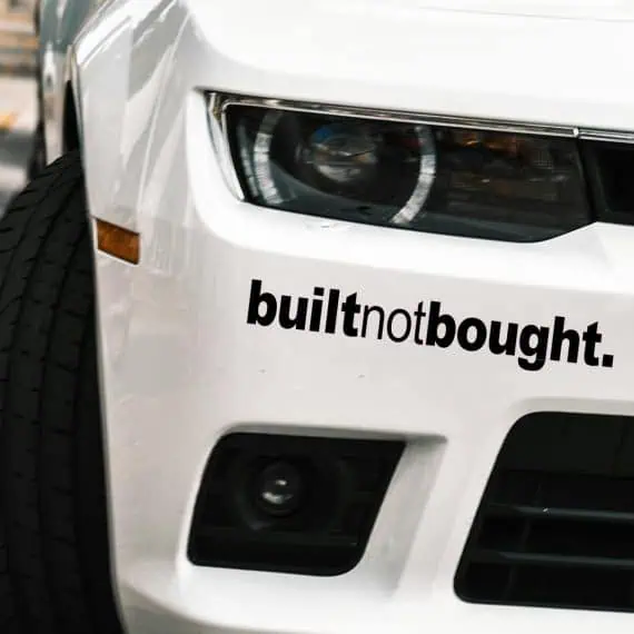 Nalepke za avto builtnotbought.