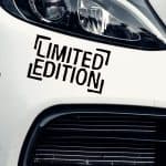 Limited Edition napis nalepka