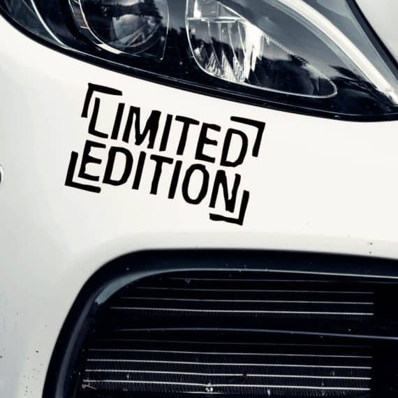 Limited Edition napis nalepka