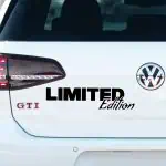 Limited edition nalepka na avtu