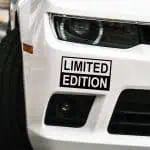 Limited edition nalepke