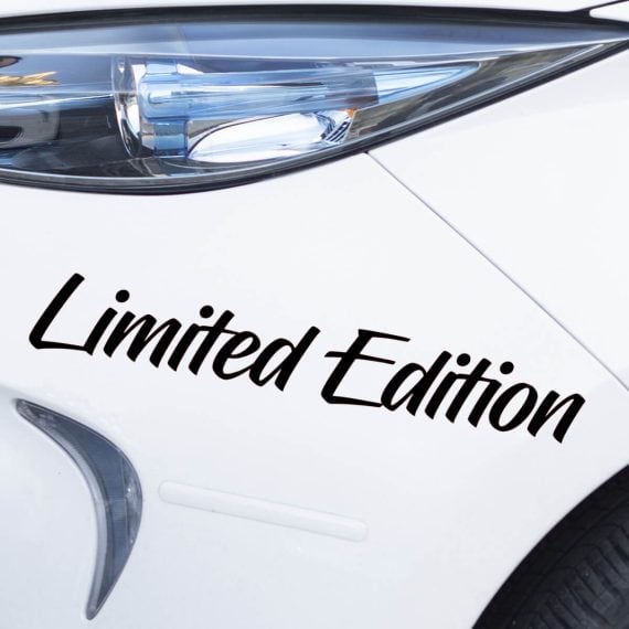 Nalepka Limited edition za avto PREMIUM