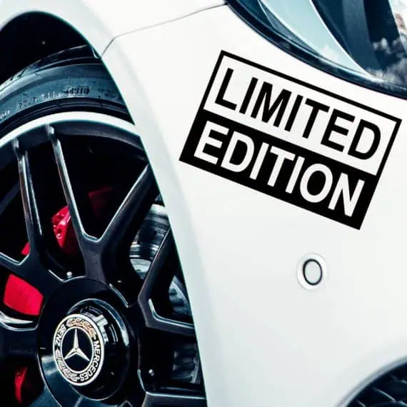 Nalepka limited edition za avto