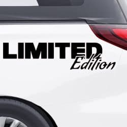 Nalepke Limited edition