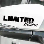 Nalepke Limited edition napis