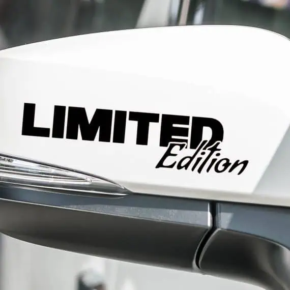 Nalepke Limited edition napis