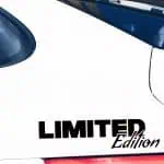 Nalepke Limited edition za avto