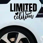 avto nalepke Limited edition