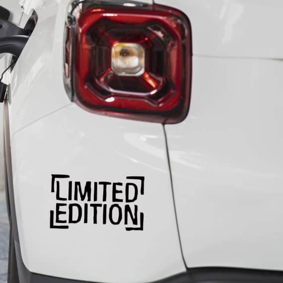 napis Limited Edition nalepka za avto