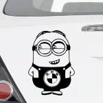 AVTO Nalepka BMW minion