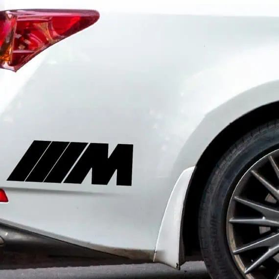 BMW M avto nalepka