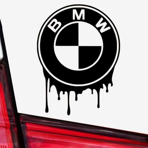 BMW nalepka kaplanje