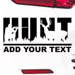 Lovska avto nalepka HUNT